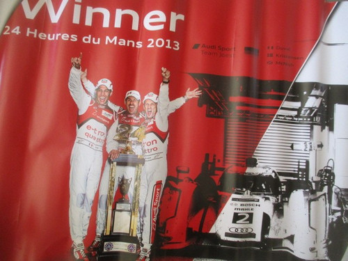 Audi sport mans - 2013, poster