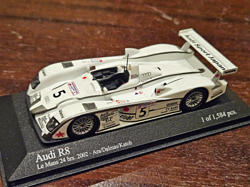 Minichamps audi mans - le,