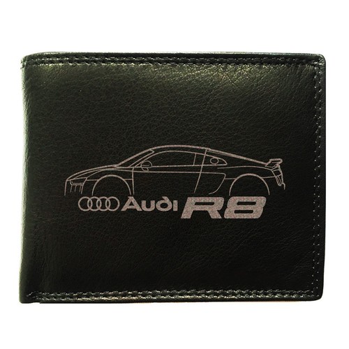 Audi echtleder geld börse - r8,