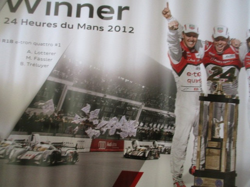 Audi sport mans 2012 - 2012, poster